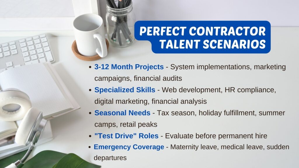Flexible staffing strategy